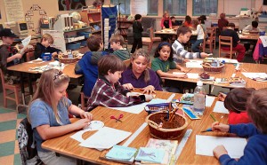 Lincoln Elementary Art Class