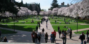 uw, university of washington, college campus