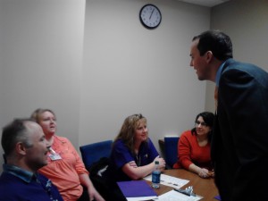 Rep. Riccelli and constituents