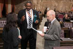rep. eric pettigrew, rep. larry springer, house floor