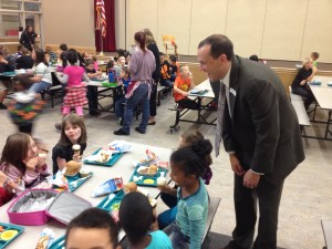 Rep. Riccelli visits school kids