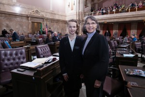 Representative Haigh with Page Aven Hart Kathy Strauss