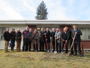  Rep. Riccelli at Peace Valley Groundbreaking