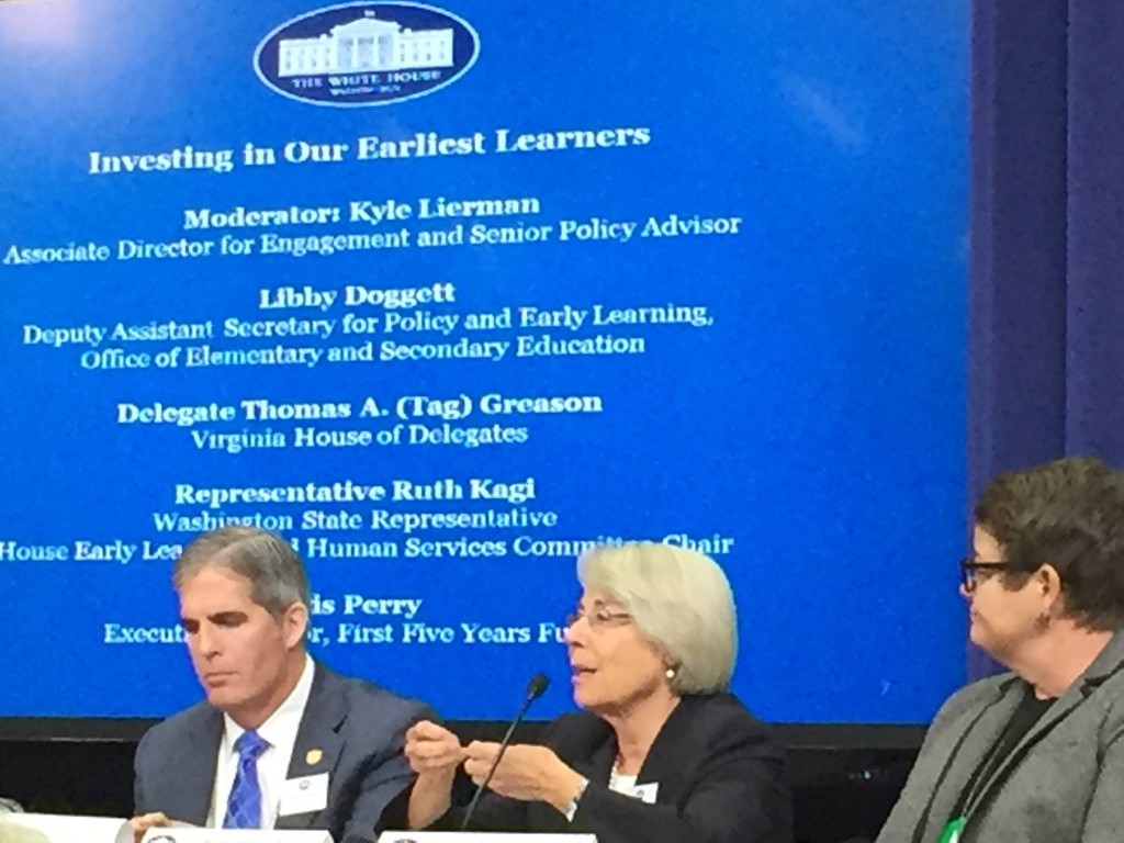Rep. Kagi at the White House State Education Leaders Convening