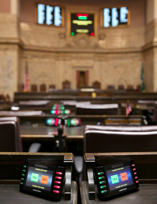 House Chambers Voting Station