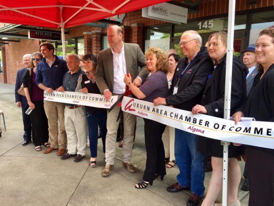 Auburn Ribbon Cutting - Business Incubator with Mike Pellicciotti