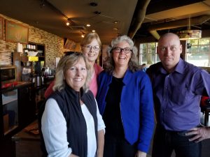 Rep. Jinkins with four constituents