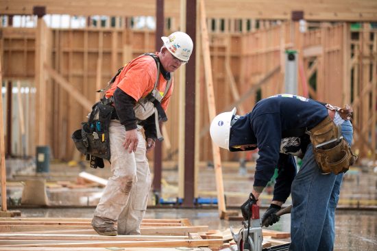 people working construction