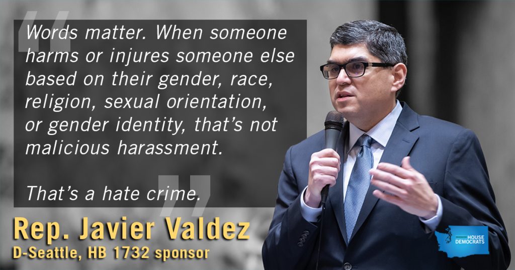 valdez hate crimes quote