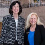 Reps. Kilduff and Leavitt together in rotunda