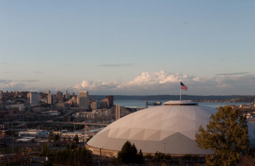 A Nov. 6, 2012, photo of Downtown Tacoma taken from the McKinley neighborhood.