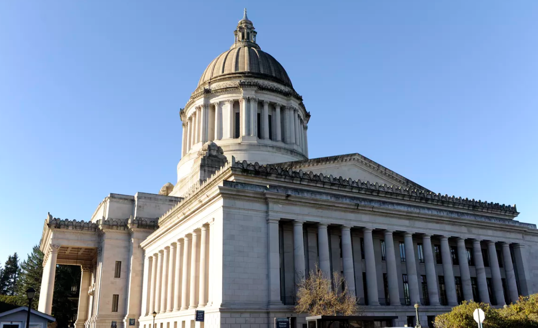The Washington Capitol building in Olympia