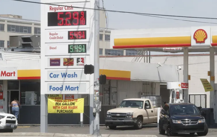 Gas prices are higher in Washington state than anywhere else in the United States. A gallon of gas in Seattle’s Sodo neighborhood was selling for over $5 on Wednesday in King County.