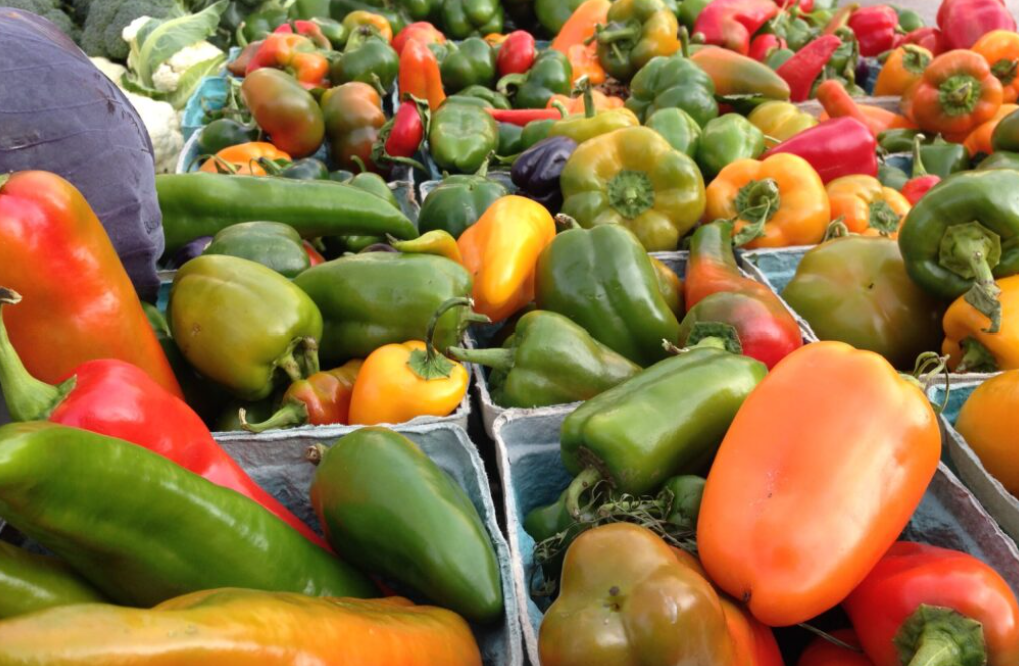 Fall peppers and chili at Bloomingdale Farmers Market on Nov. 9, 2014, in Washington, D.C. The market accepted Women, Infant and Children (WIC) Farmers’ Market Nutrition Program benefits coupons.