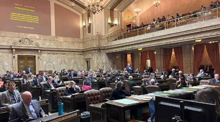 Lawmakers debated a bill to limit rent increases on Tuesday Feb. 13 as their last piece of legislation before the house of origin cutoff.