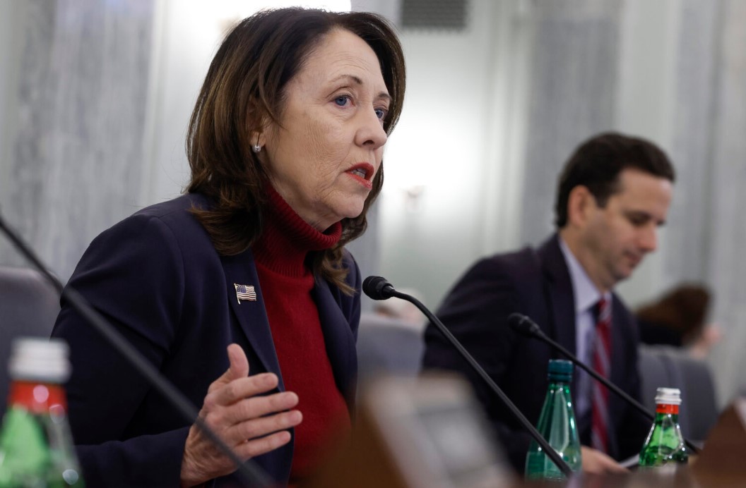 Washington U.S. Sen. Maria Cantwell, a Democrat, has introduced the ‘Fatal Overdose Reduction Act’ to take a Washington model for treating opioid addiction nationwide. (Anna Moneymaker/Getty Images)