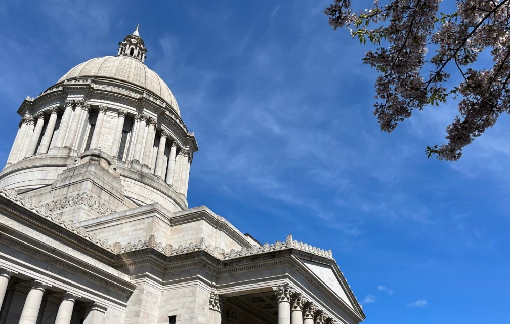 The Washington state Capitol building. (Bill Lucia/Washington State Standard)