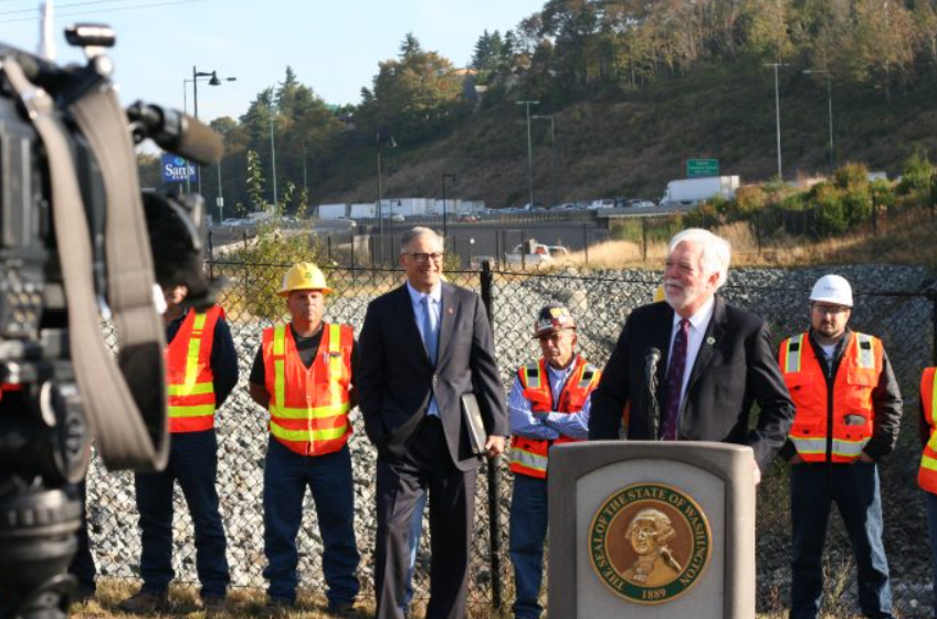 WSDOT Secretary Roger Millar is asking for a dedicated funding source to fix the most dangerous state highways in Washington, laying down a $150 million per year benchmark. (WSDOT)