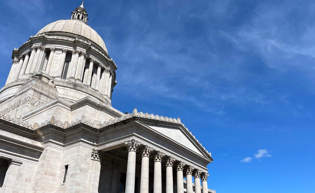 The state Capitol building in Olympia. (Bill Lucia/Washington State Standard)