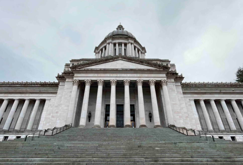 The Washington state Capitol on Nov. 11, 2024. (Bill Lucia/Washington State Standard)