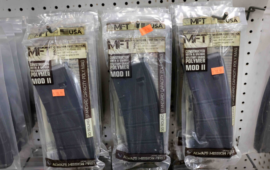 The sale of firearms magazines that hold more than 10 rounds will remain banned in Washington state under a 2022 law that the state Supreme Court upheld in a May 8, 2025 ruling. (Photo by Scott Olson/Getty Images)