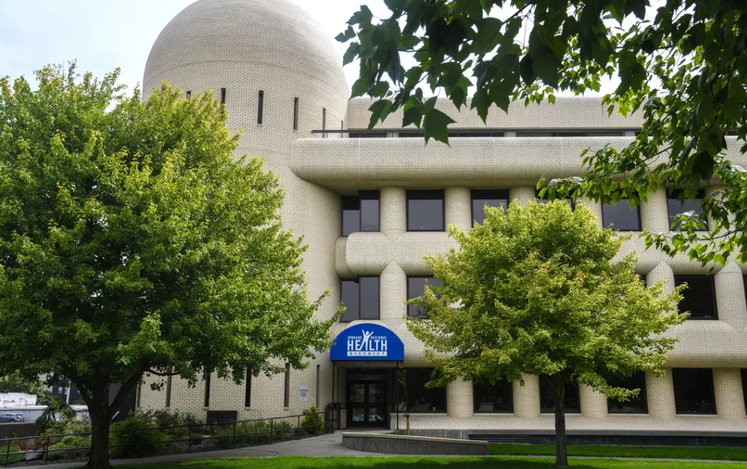 Spokane Regional Health District Building. (DAN PELLE/THE SPOKESMAN-REVIEW)