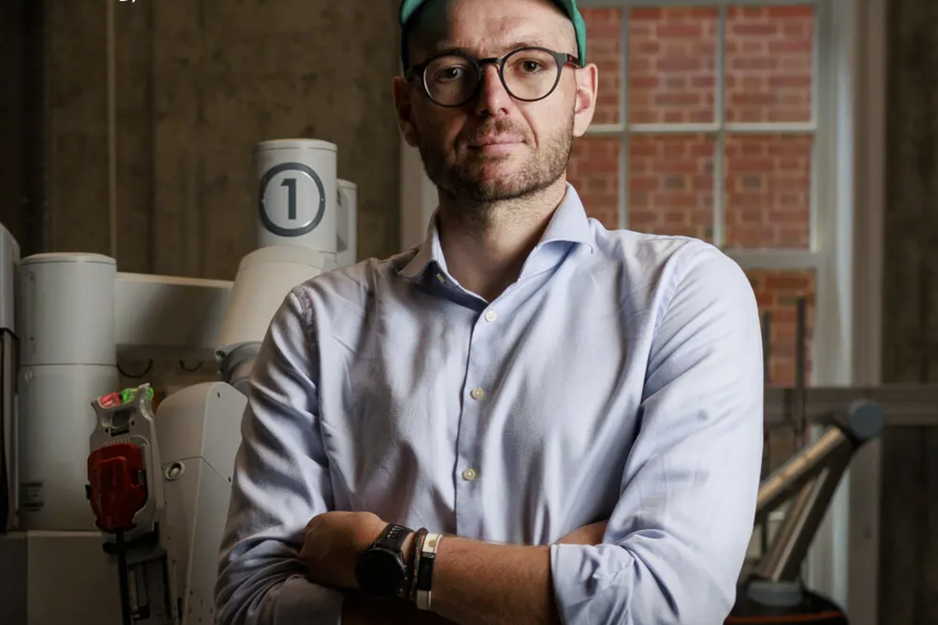 Mathias Unberath, a computer scientist at Johns Hopkins University, has many students from abroad. “My whole team, including those who were eager to apply for more permanent positions in the U.S., have no more interest,” he said.Credit...KT Kanazawich for The New York Times