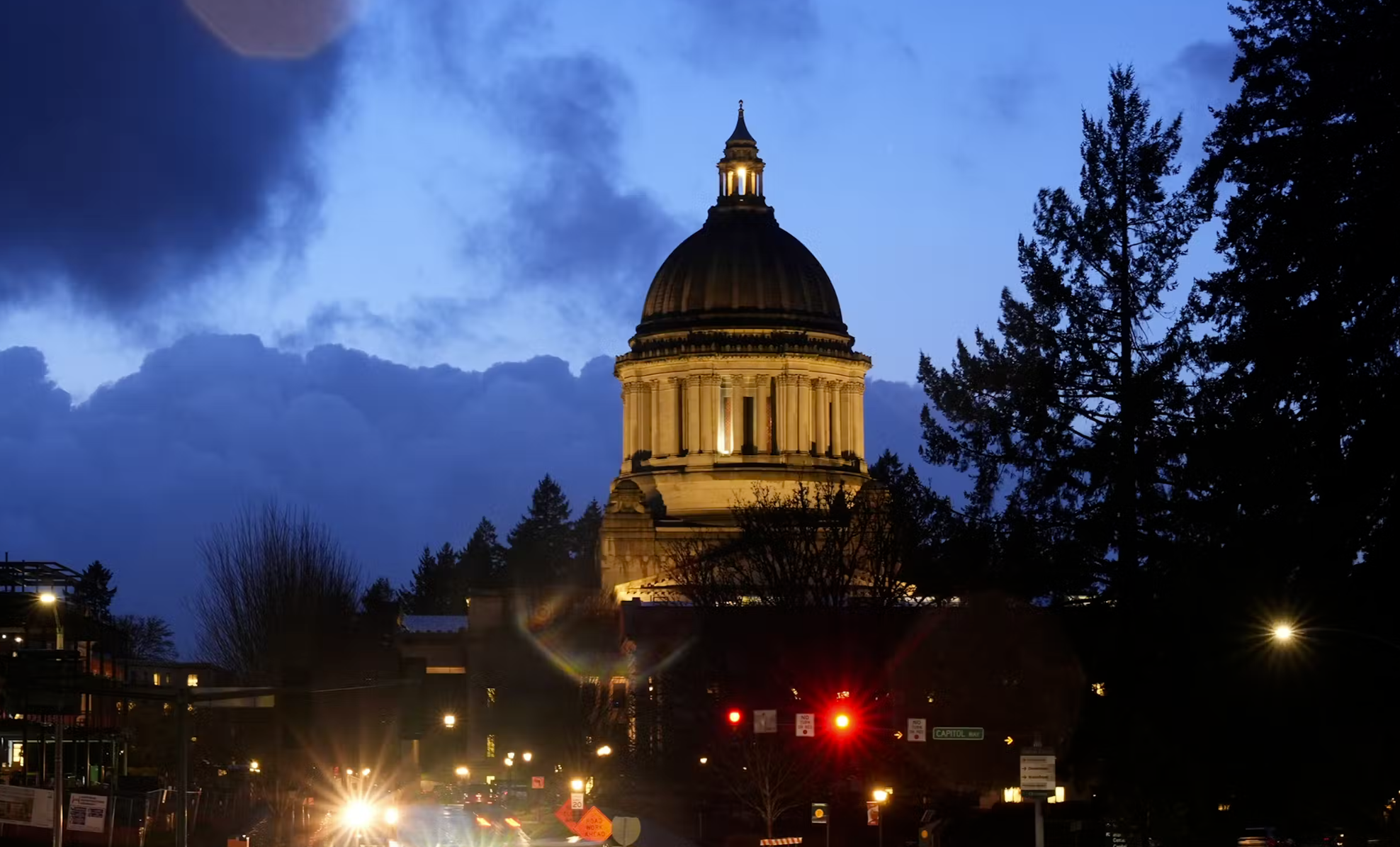 FILE - The Washington state Capitol building is pictured, Tuesday, Jan. 9, 2024, in Olympia, Wash.
