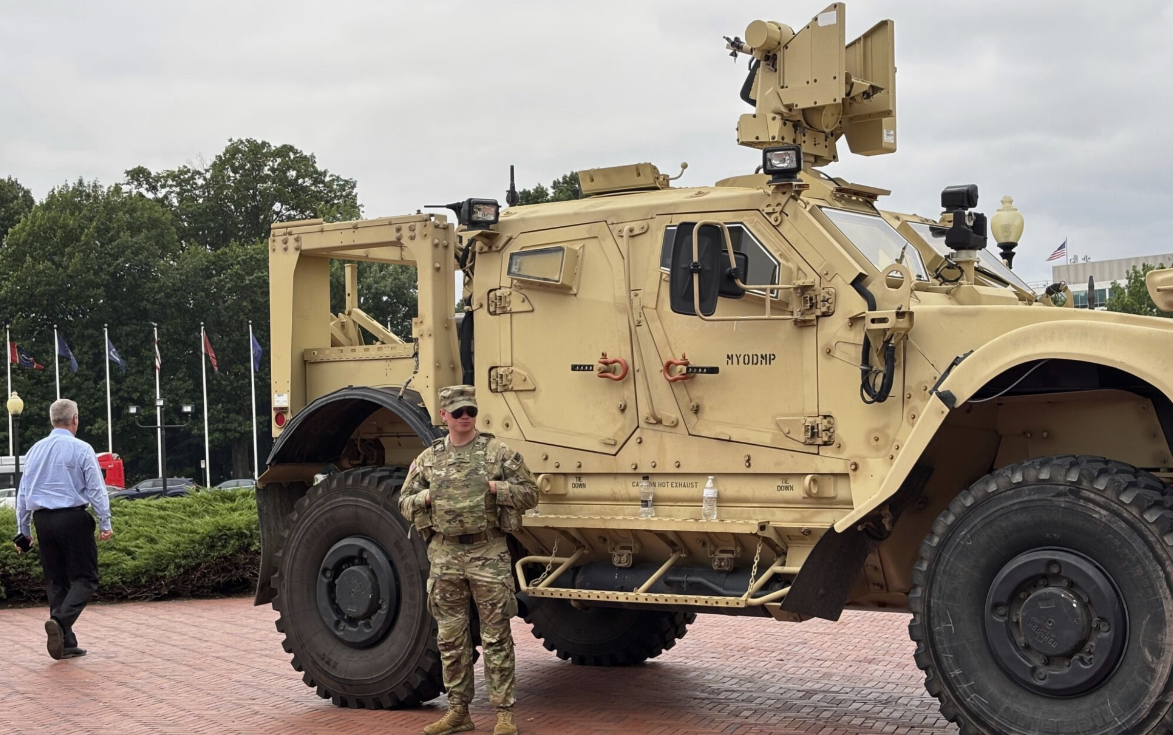 Many Washington Army National Guard members did not take part in a drill last weekend, a money-saving move that appears tied in part to the Trump administration clawing back funds from the state to cover costs of the National Guard deployment in Washington, D.C.