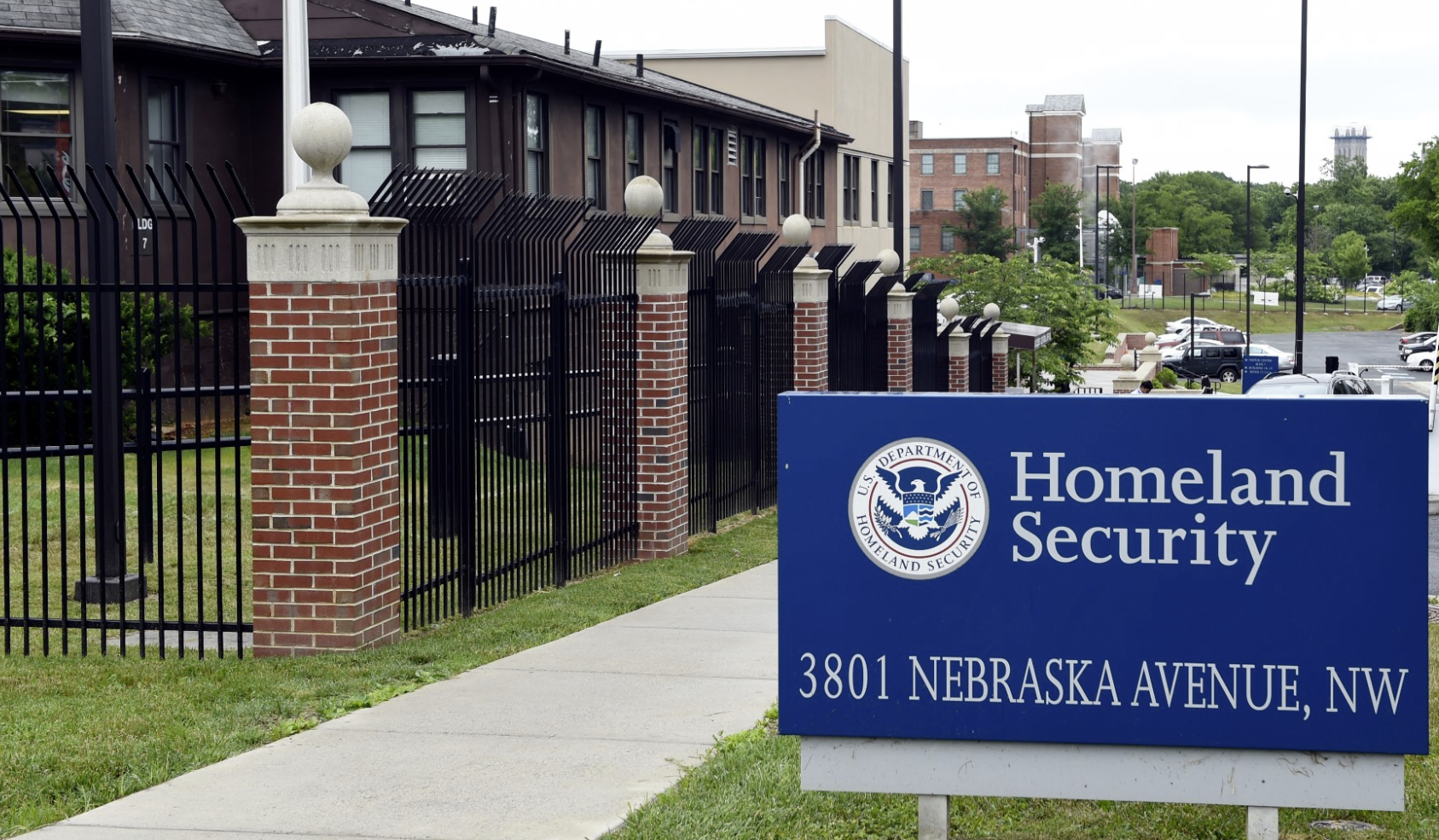 Credit: AP This June 5, 2015, file photo, shows a view of the Homeland Security Department headquarters in Washington. (AP Photo/Susan Walsh, File)