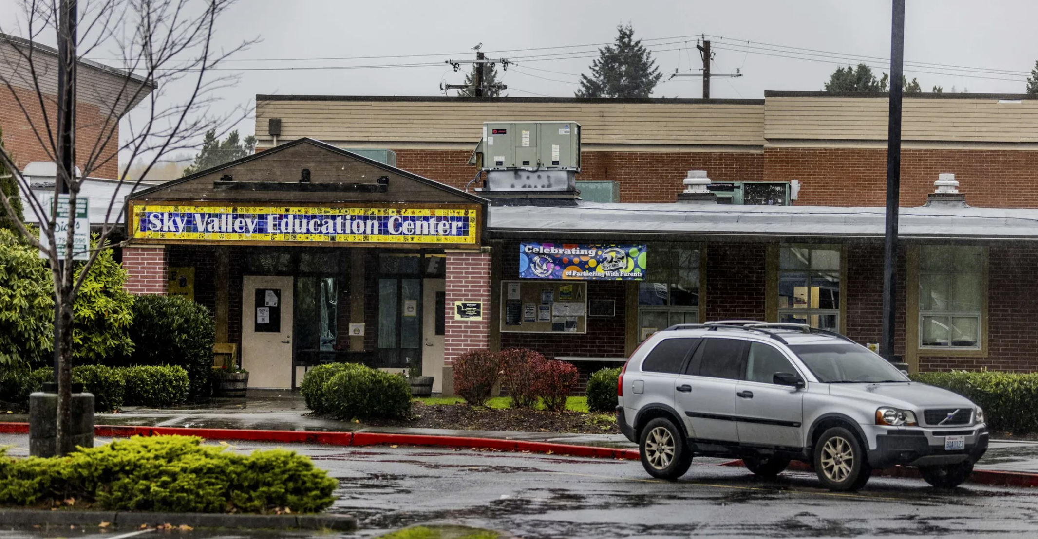 At Sky Valley Education Center, more than 200 students, parents and staff said exposure to toxic PCBs caused serious illnesses, including cancers. They settled with the chemicals’ manufacturer in August. State... (Daniel Kim / The Seattle Times, 2021)