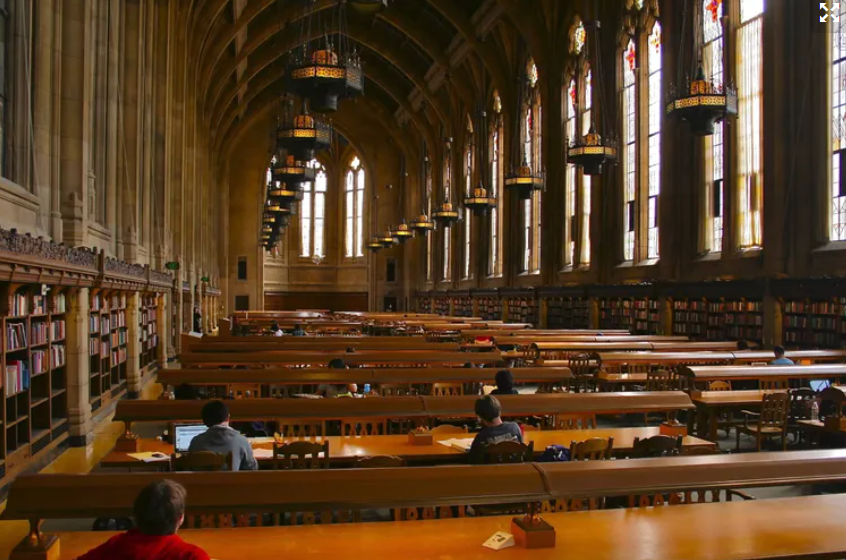 A bill sponsored by state Rep. Gerry Pollet would require state universities to make job finalists for president available to the public in an open forum. Pictured is the Suzzallo Library at the University of Washington in Seattle. (Lawrence Kreisman)