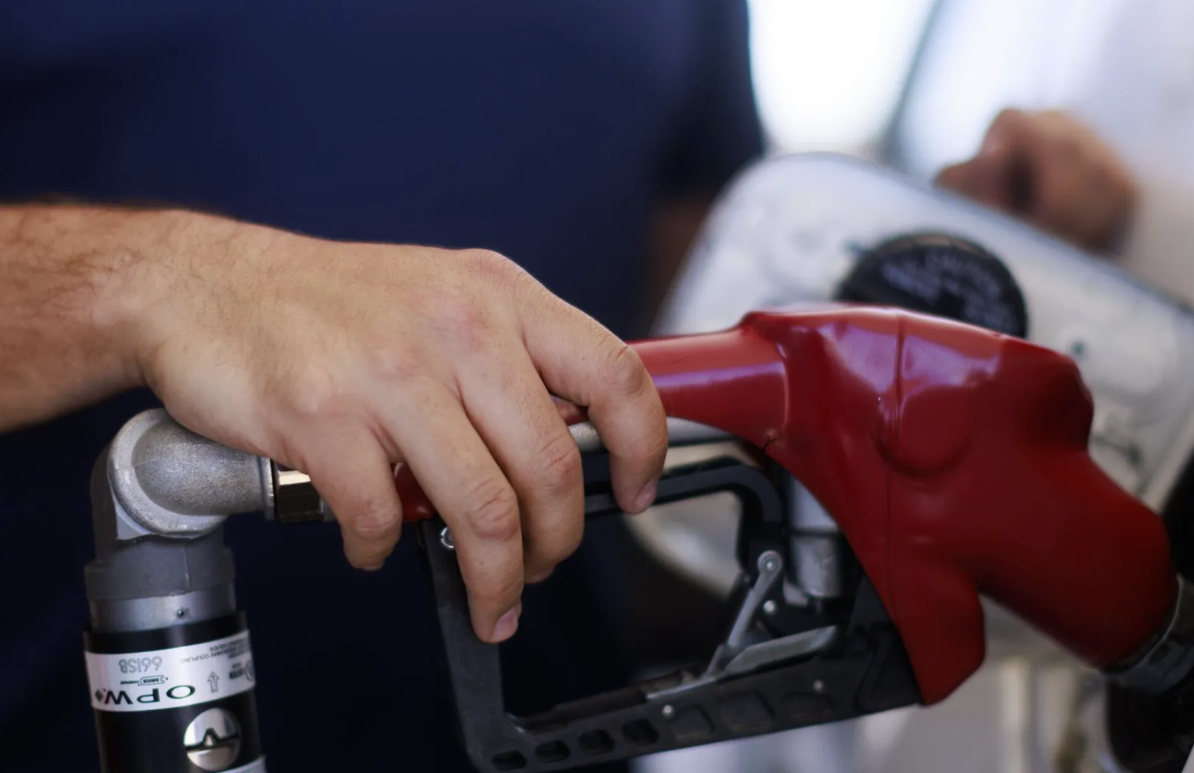 ashington’s gas tax rises 6 cents to 55.4 cents per gallon on Tuesday. (Erika Schultz / The Seattle Times, 2023)