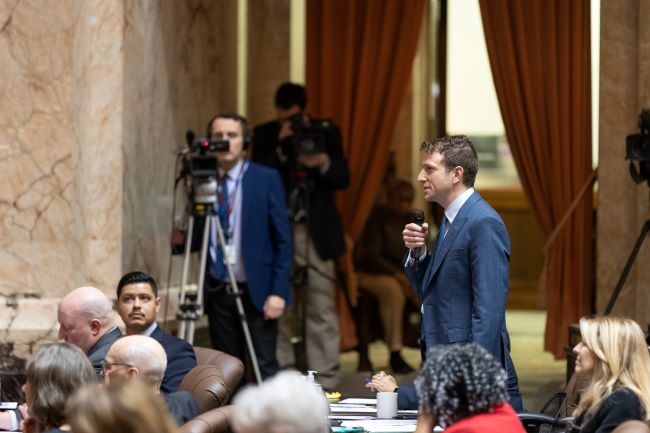 Rep. Joe Fitzgibbon speaking on House floor