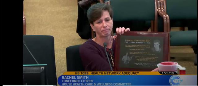 Rachel Smith testifies before committee