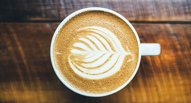 stock photo of coffee in a coffee cup