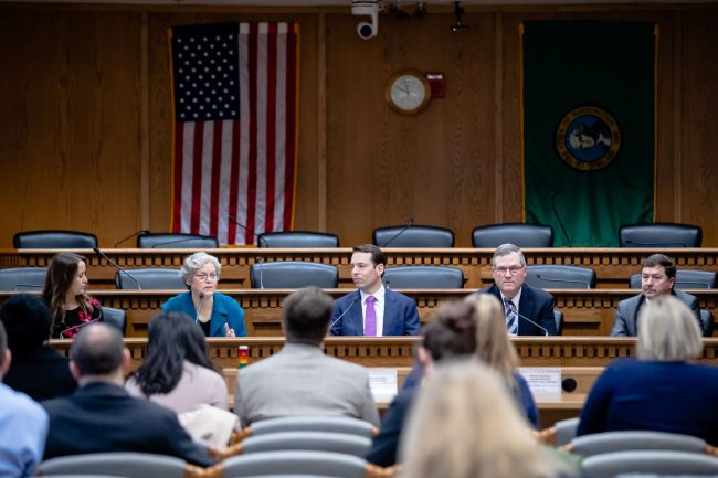 Speaker Jinkins at the AP legislative forum on 1/9/20