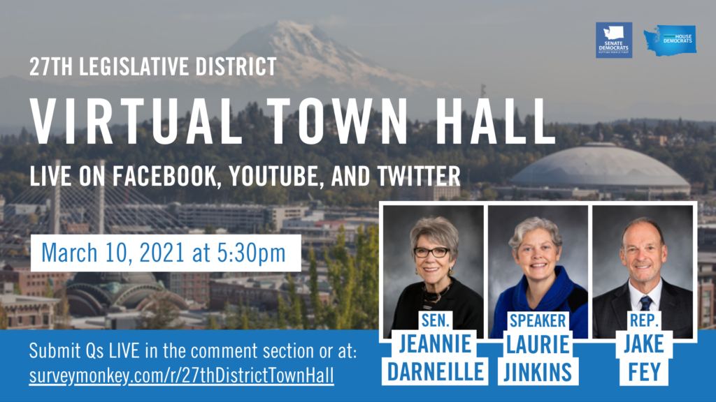 town hall announcement banner