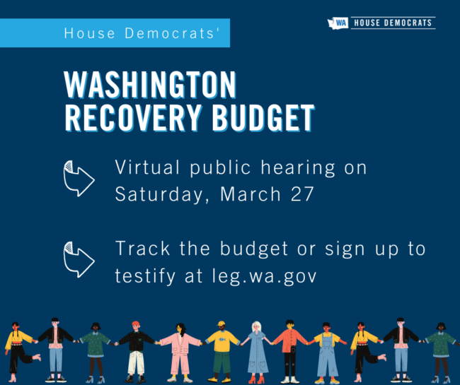 Washington Recovery Budget graphic