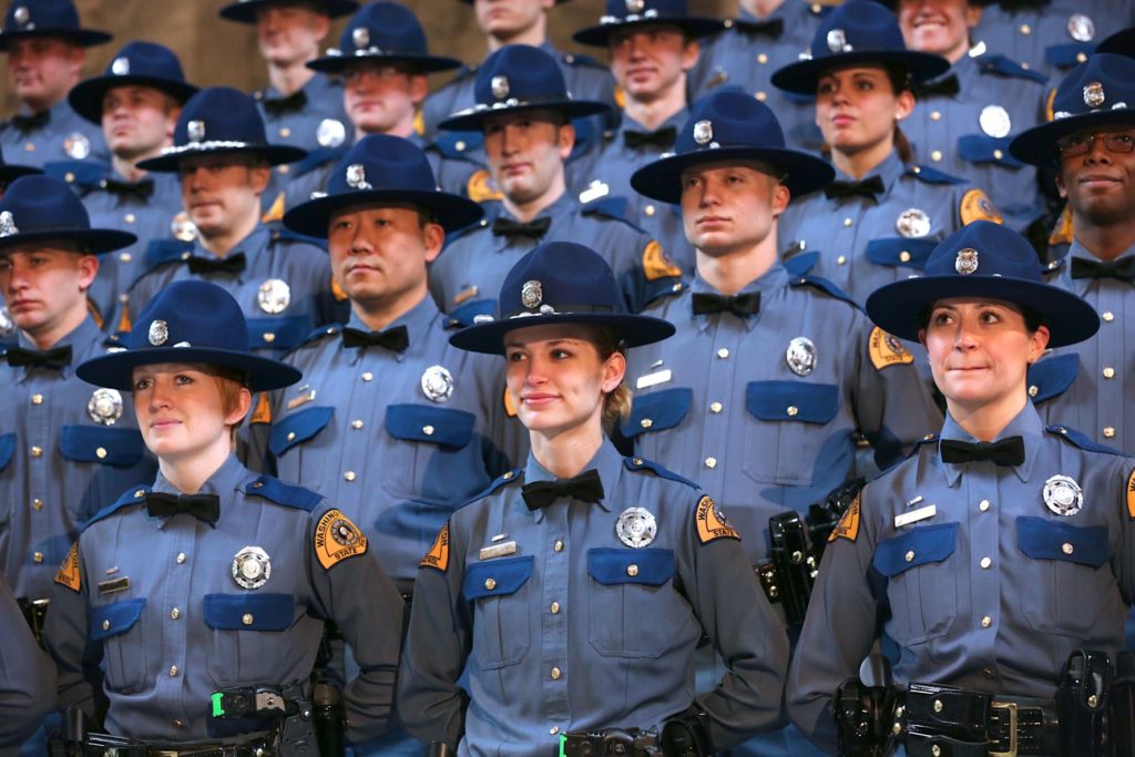 WSP cadet class graduation