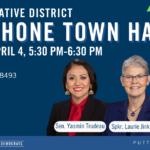 27th LD Telephone Town Hall announcement graphic