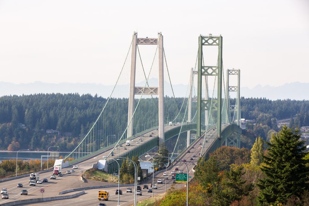 26th and 28th Districts. Tacoma Narrows Bridge.