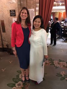 Representatives Senn and Thai on the first day of the legislative session