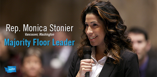 Rep. Monica Stonier, Majority Floor Leader