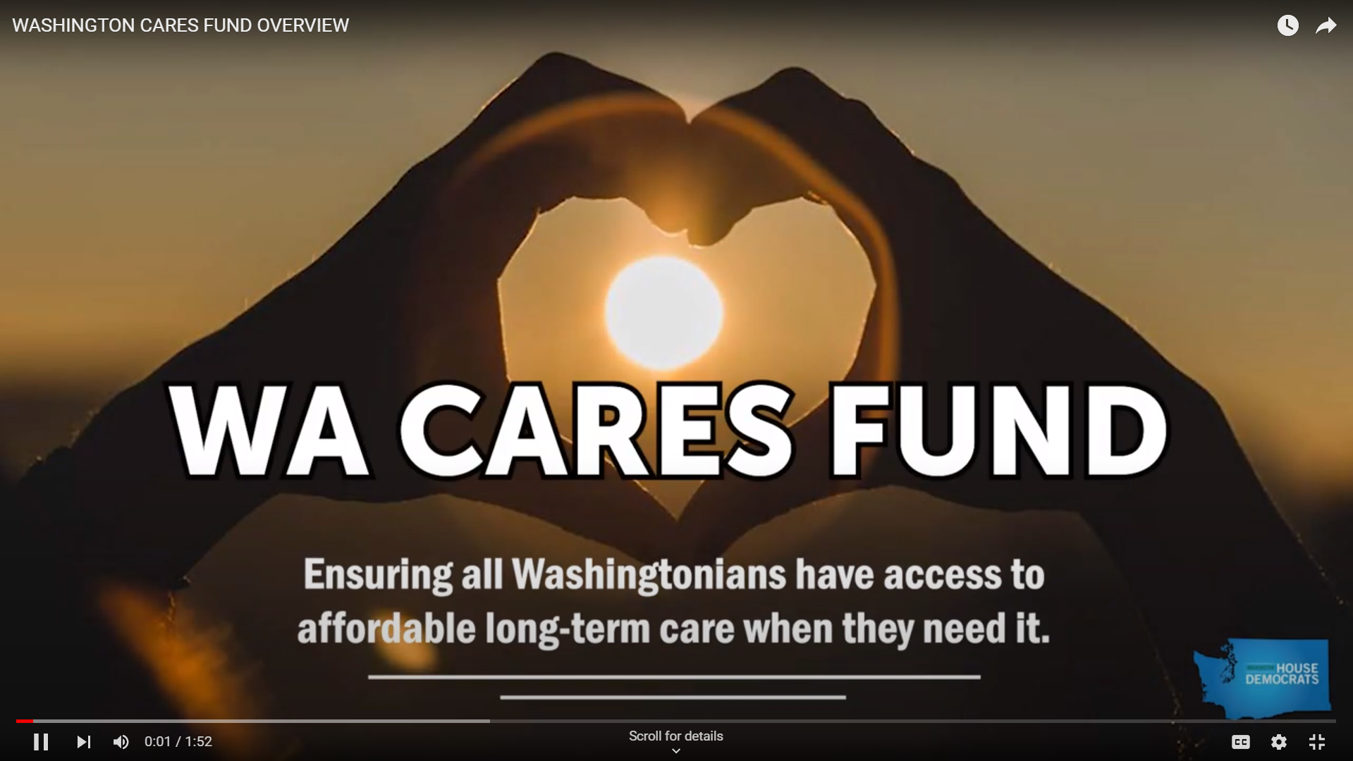 Answering your questions about WA Cares, a firstinthenation long