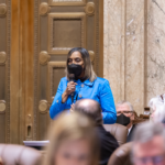 Rep. Melanie Morgan speaking on the floor of the House of Representatives on February 28 2023 on passage of the Reconciliation Act