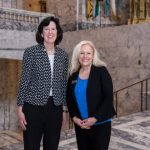 Reps. Kilduff and Leavitt in rotunda