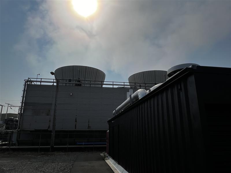 PSE’s Encogen Generation State running three gas turbines and one steam turbine. October 3, 2025