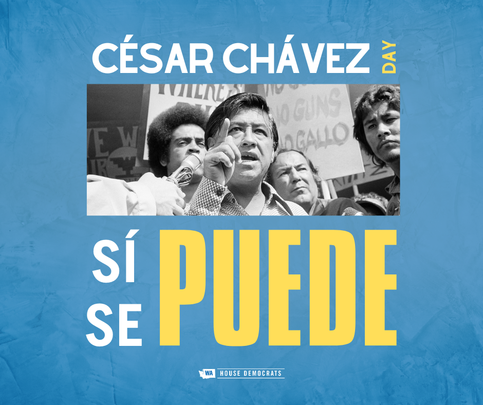 Happy Cesar Chavez Day graphic