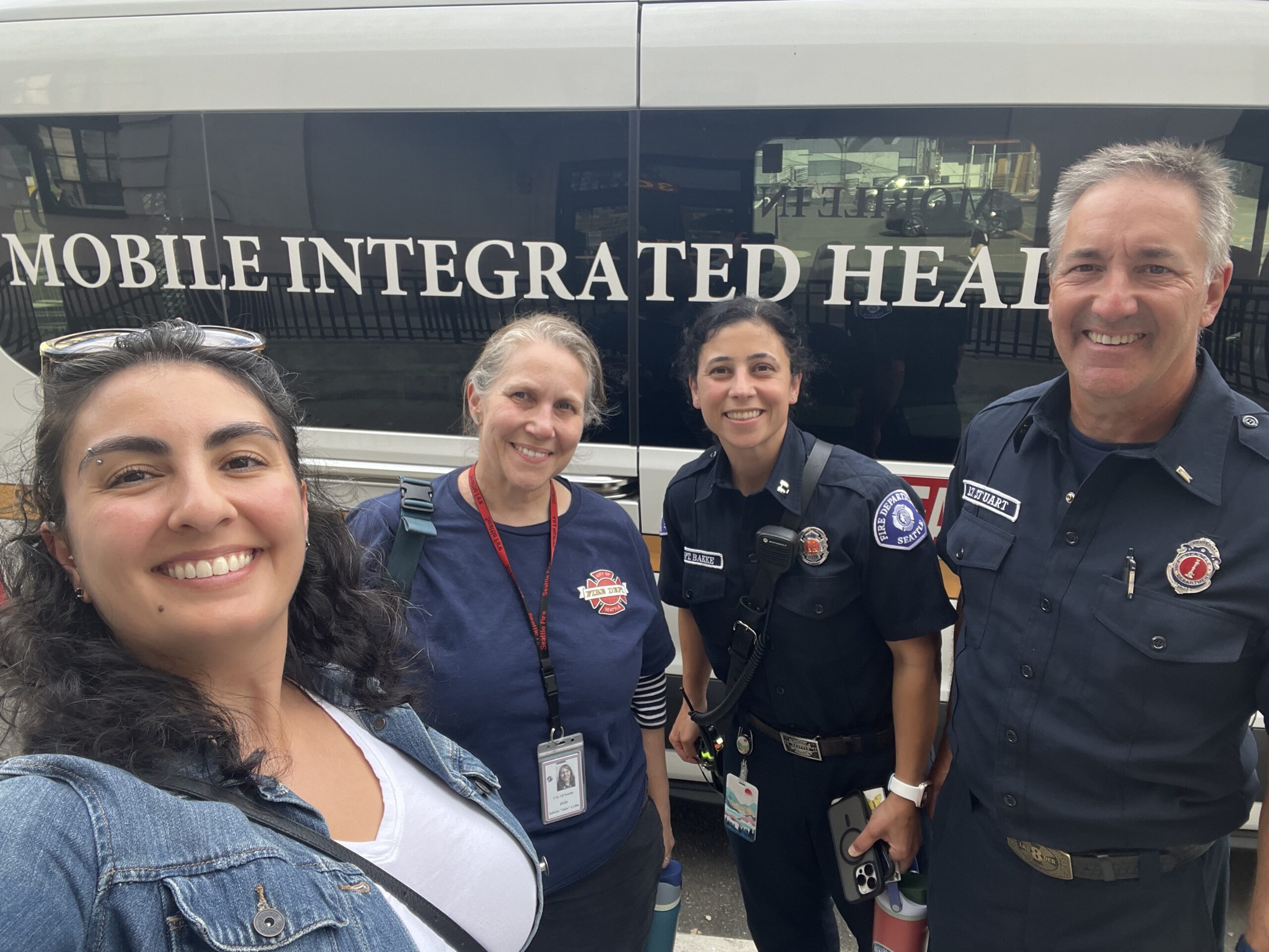 Rep. Farivar spends the day with members of the Health One team in Seattle.